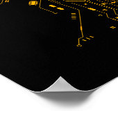 Anatomical Heart Cpu Processor Computer Science Pr Poster (Hoek)