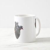 anatomical heart mug cosmic heart galaxy art cup s (Devant droit)