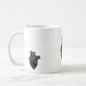 anatomical heart mug cosmic heart galaxy art cup s (Gauche)