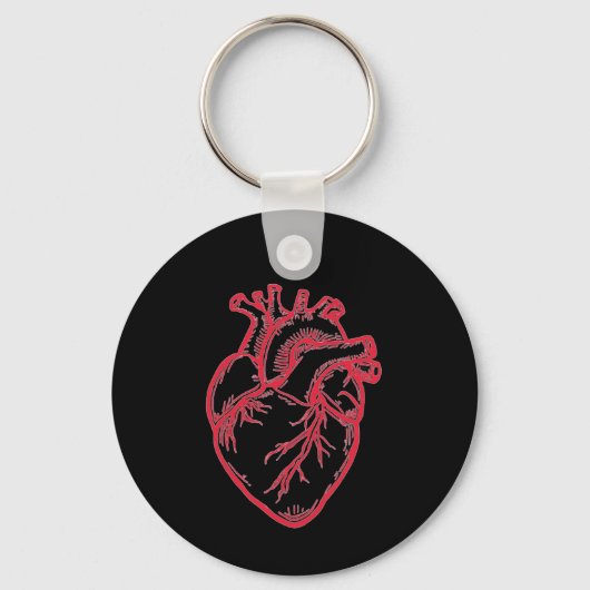 Anatomical Heart Valentine Shirt Sleutelhanger (Voorkant)