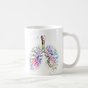 Anatomical Lungs Koffiemok