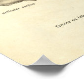  anatomie Afdrukken Botten Tibia Poster (Hoek)