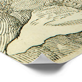  Anatomie Andreas Vesalius Skeleton Poster (Hoek)