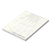  anatomie | Botten van de hand Notitieblok (Gedraaid)