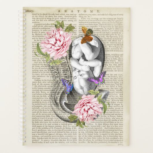 Anatomie de la grossesse Art floral (Devant)