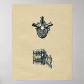 Anatomie des vertèbres humaines 1902 Impression Vi (Devant)