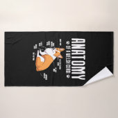 Anatomie D'Un Corgi Gallois (Serviette de bain)