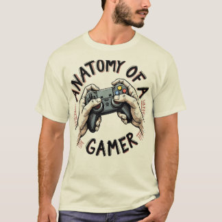 Anatomie d'un T-shirt Gamer - Retro Gamer Tee