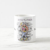 Anatomie d'une tasse de café de cow-girl (Centre)