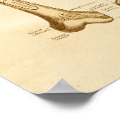  anatomie Illustratie femurBotten Poster (Hoek)