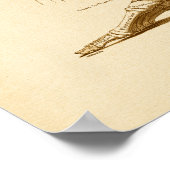  anatomie Illustratie van de Botten van de pols Poster (Hoek)