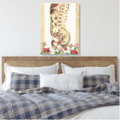  anatomie medische canvas kunstdruk (Insitu (Slaapkamer))
