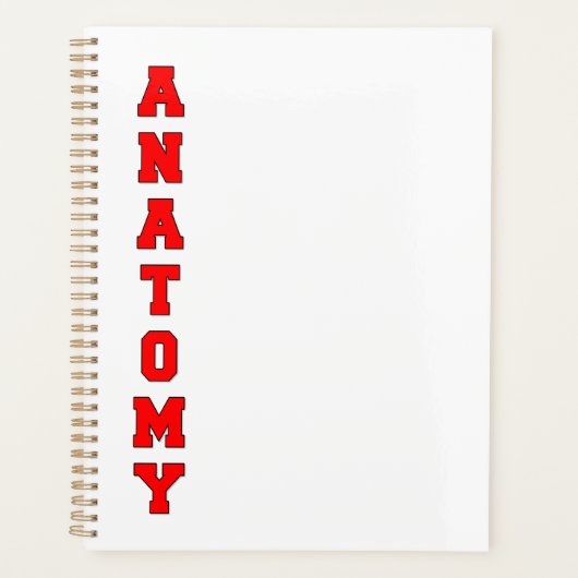 Anatomie Planner (Voorkant)