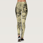 Anatomie printLeggings Leggings (Achterkant)