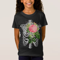 anatomie | Ribben met Bloemen T-shirt