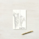 anatomie | Rugspieren (ongeveer 1852) Post-it® Notes (Op bureau)