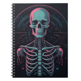 Anatomie Skelet Cyber Art Notitieboek