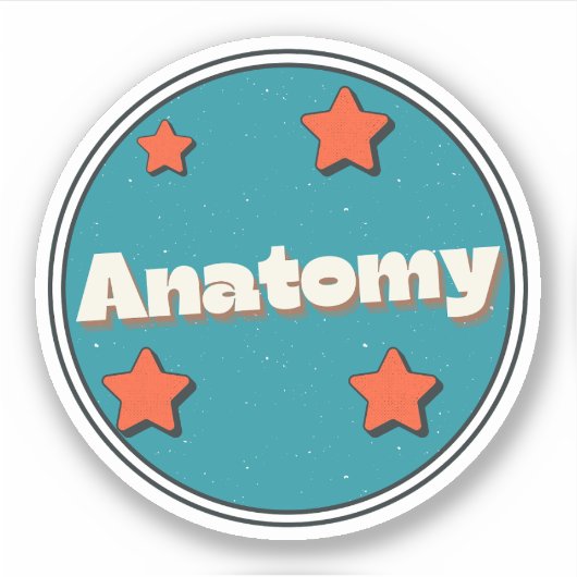 Anatomie Sticker (Voorkant)