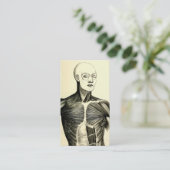  anatomie | Torso (circa 1852) Visitekaartje (Staand voorkant)