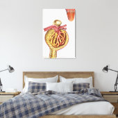 Anatomie van Bowman's glomerulaire capsule Canvas Afdruk (Insitu (Slaapkamer))
