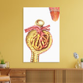 Anatomie van Bowman's glomerulaire capsule Canvas Afdruk (Insitu (Woonkamer))