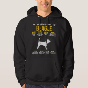 Anatomie van de Beagle Dog Hoodie