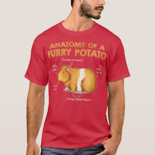 Anatomie van de varkensreuzel van de drijfmest van t-shirt