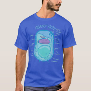 Anatomie van een biologie van Planten cellen T-shirt