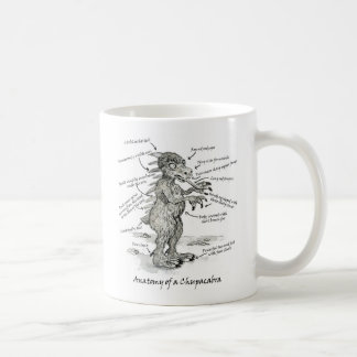 Anatomie van een Chupacabra-Mok Koffiemok