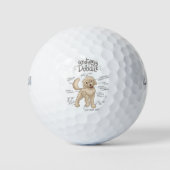 Anatomie van een Doodle Golfballen (Voorkant)