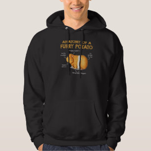 Anatomie van een drijfmest van de aardappel hoodie