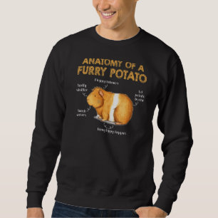 Anatomie van een drijfmest van de aardappel trui