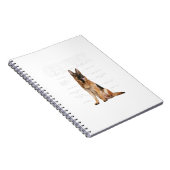 Anatomie van een Duitse schaapherder Notitieboek (Rechterzijde)
