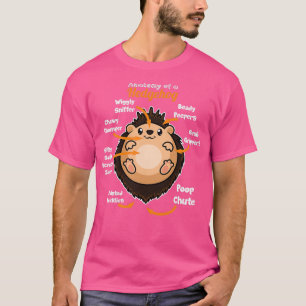 Anatomie van een egel 2 t-shirt