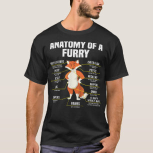 Anatomie van een fmestfandom-kersen tast snoepgoed t-shirt