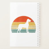 Anatomie van een groot gesteente Hondenliefhebber Planner (Achterkant)