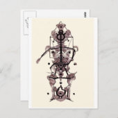 Anatomie van een kunstenaar briefkaart (Voorkant / Achterkant)