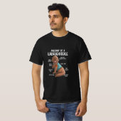 Anatomie van een labradoedle labrador Retriever T-shirt (Voorkant volledig)
