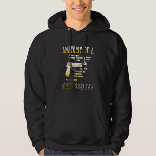 Anatomie van een Pistool met een gazonlaag AMM-Wea Hoodie