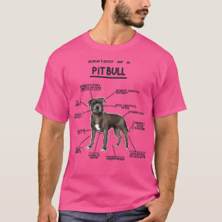 Anatomie van een PitBull 2 T-shirt