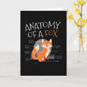 Anatomie van een vossenvee kaart (Gele Bloem)