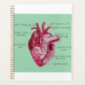 Anatomie van het hart planner (Voorkant)