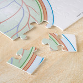 Anatomie van het menselijk oog legpuzzel (Zijkant)