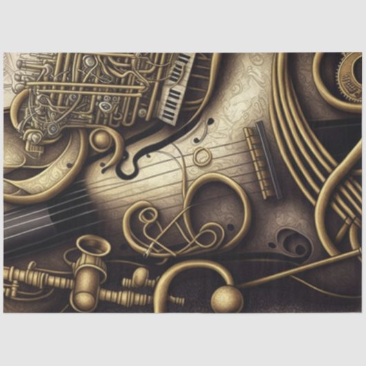 Anatomie van het Ontwerp 5 van de Reeks van de Muz Tissuepapier (Voorkant)