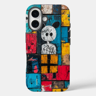 Anatomie van kleur Urban Street Art Phone Case