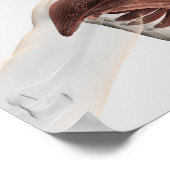 Anatomie van mannelijke spieren in bovenlichaam 1 poster (Hoek)