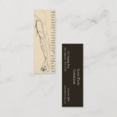  anatomie | Wapenvlees (circa 1852) Mini Visitekaartje (Voorkant / Achterkant)