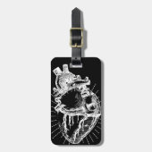 Anatomisch Bagagelabel van het hart (Voorkant verticaal)