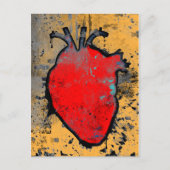 anatomisch hart briefkaart (Voorkant)