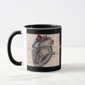 Anatomisch hart diagram gepersonaliseerd mok (Links)